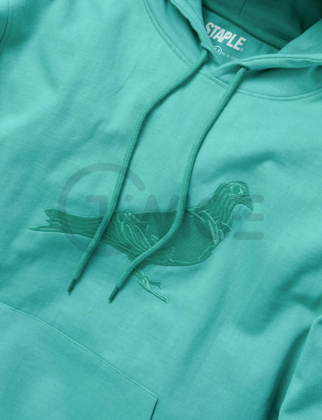 Turkusowa bluza Staple Pigeon Mycie odzieży