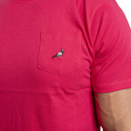 Czerwona koszulka Staple Pigeon Haftowana koszulka