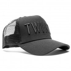 Czarna czapka Twinzz 3D Mesh Trucker