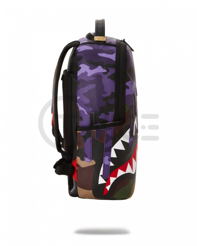 Plecak Sprayground Purple Camo Drip