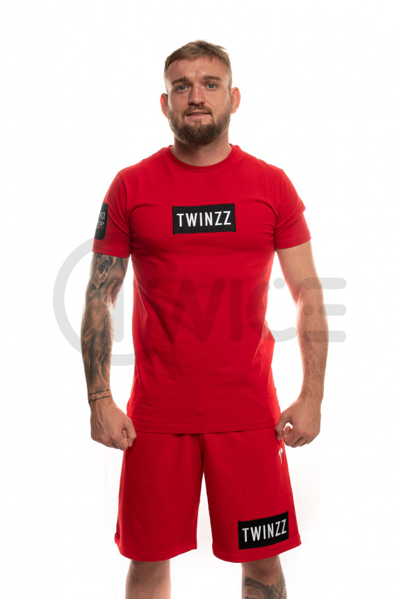 Czerwone szorty Twinzz Azzuro