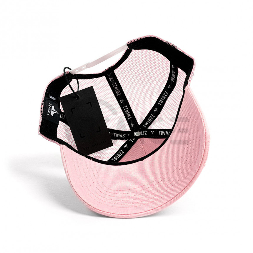 Różowa czapka Twinzz Rockland Baby Pink