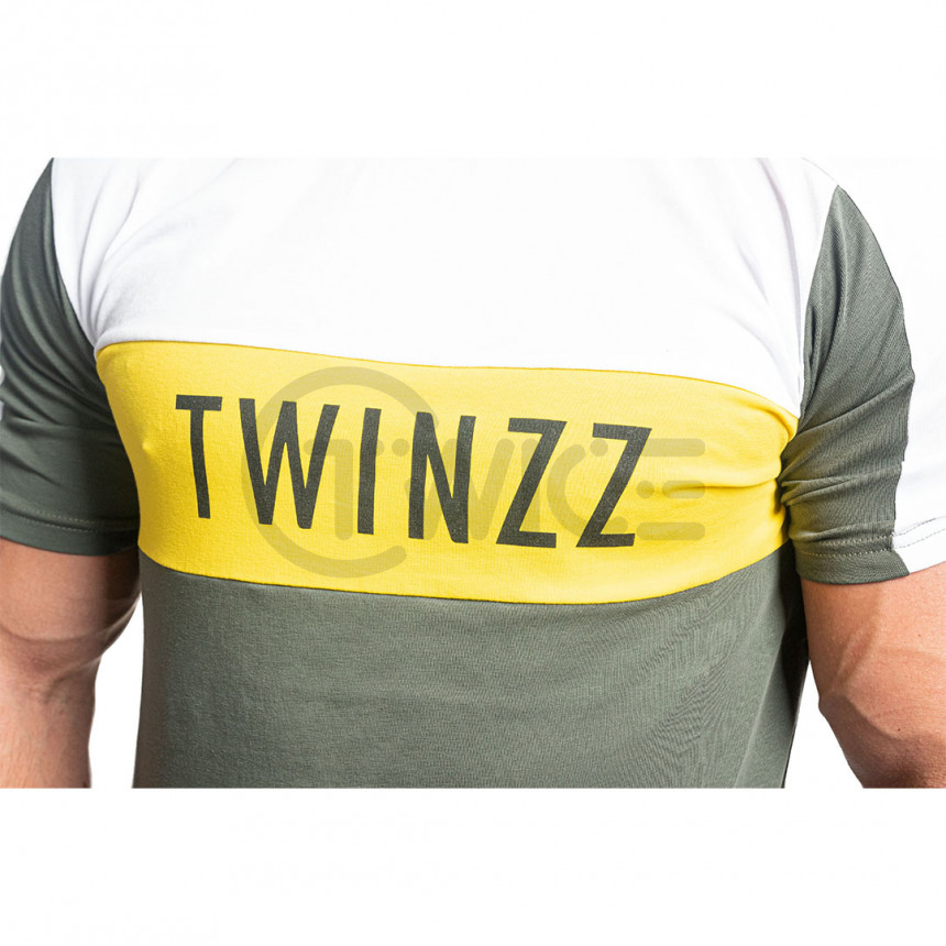 Zielona khaki t -shirt Twinzz Nelson