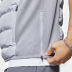 Grey Sport Vest zip gillet